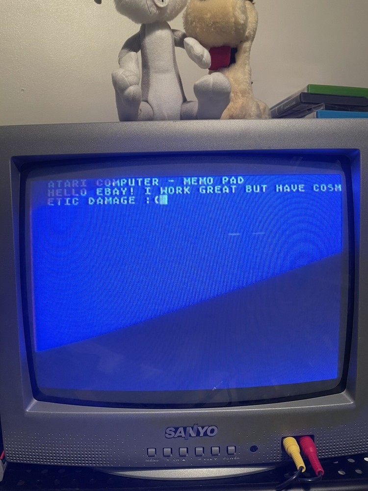 Atari 400 Computer System Partially Working READ COSMETIC DAMAGE