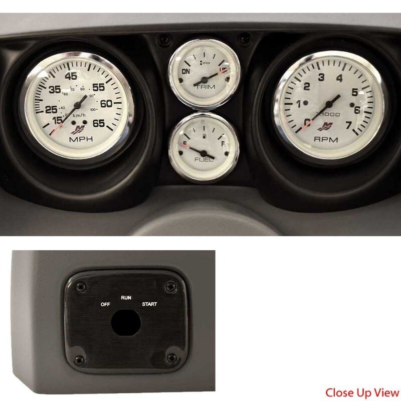 Lund Boat Dash Panel 2163534 | 1875 Impact Mercury Gray