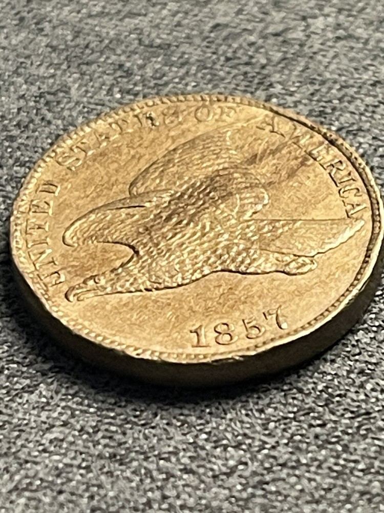 1857 FLYING EAGLE CENT (#121)