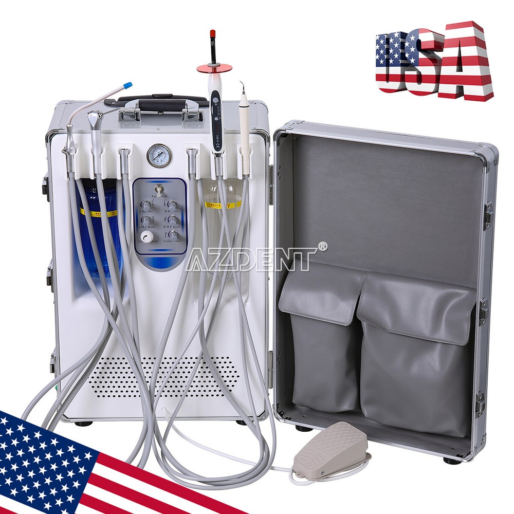 Dental Unit Chair Computer Controlled DC Motor /Delivery Suction Unit Compressor