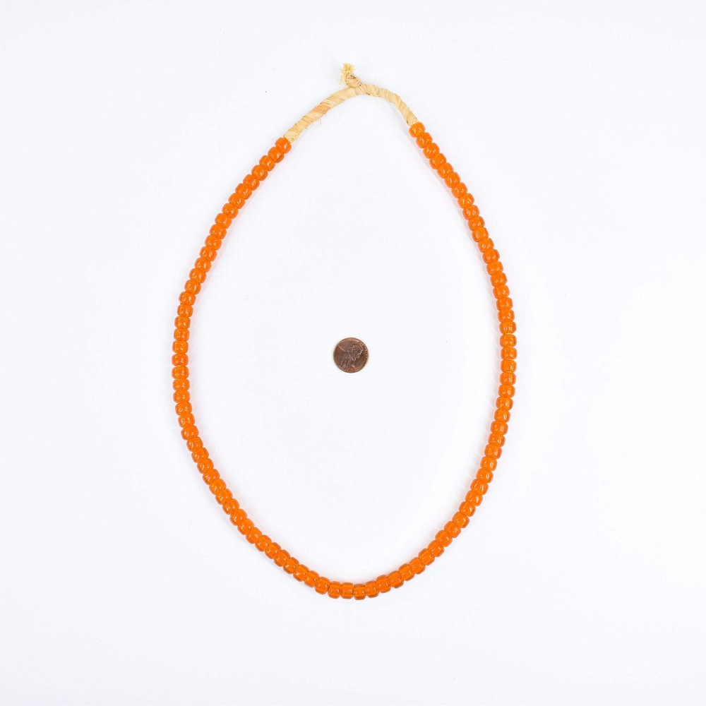 Padre Translucent Orange Trade Beads