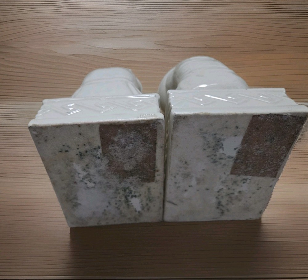 Rare Mexican Siesta Ceramic Bookends