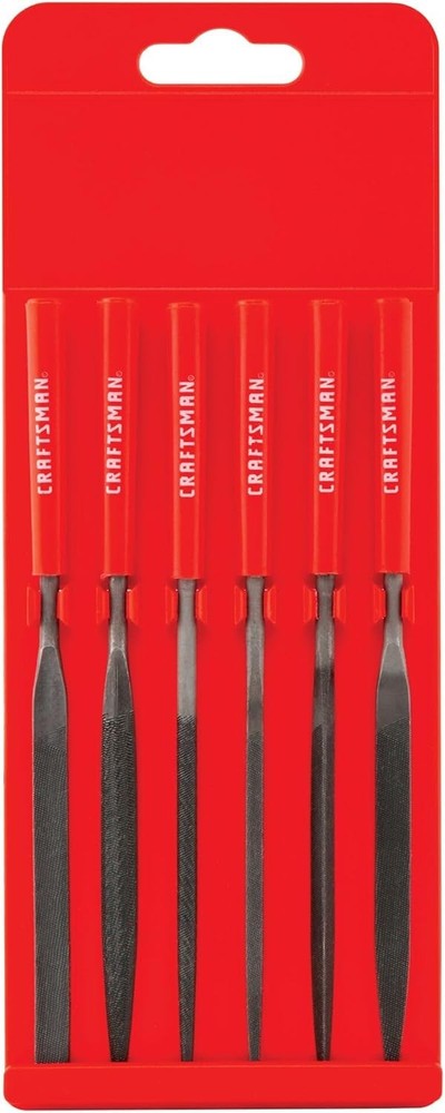 CRAFTSMAN Needle File Set, 6 Piece (CMHT82529)