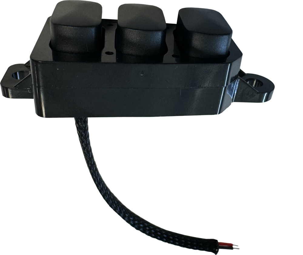 One Auxiliary Momentary Button Switch Panel . 14 - 23 Harley Davidson Touring