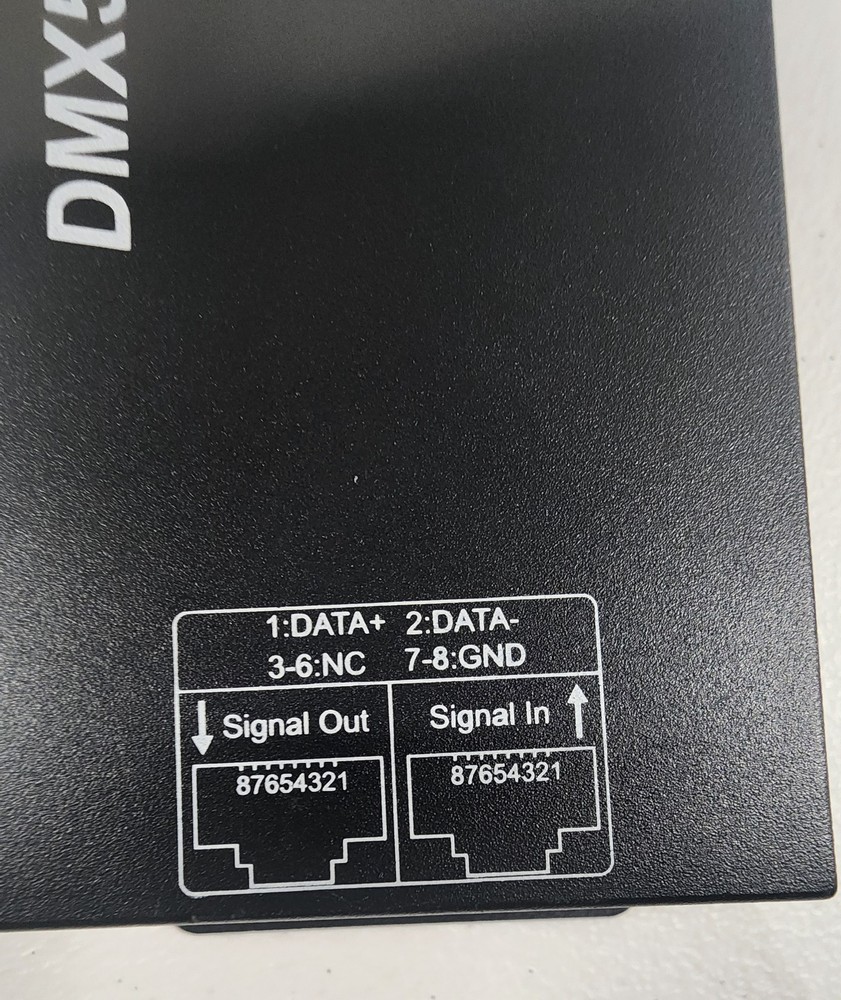 DMX 512 Digital Display Decoder Dimming Driver DMX512 Controller for LED RGBW