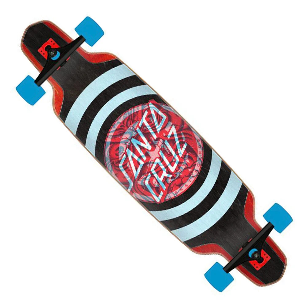 Santa Cruz DECODER ROSKOPP 9.5" X 37.5" DROP DOWN Longboard COMPLETE