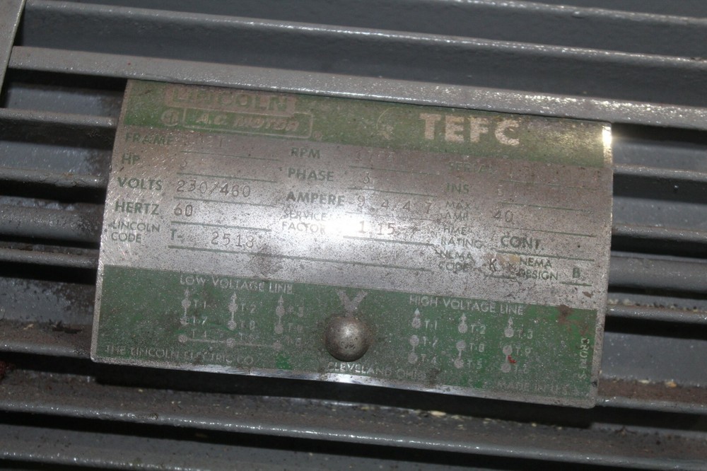 20 TON FABRILINE C FRAME HYDRAULIC FLANGE PUNCH: YODER #69702