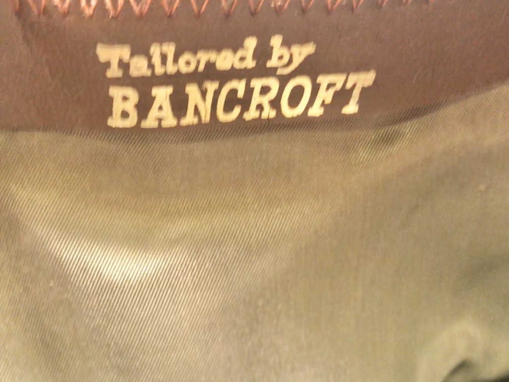 bancroft military hat With Insignia
