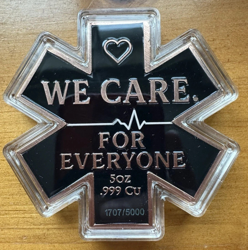 EMS First Responder 5 Oz Copper in STACKABLE Capsule - LOW SERIALS!