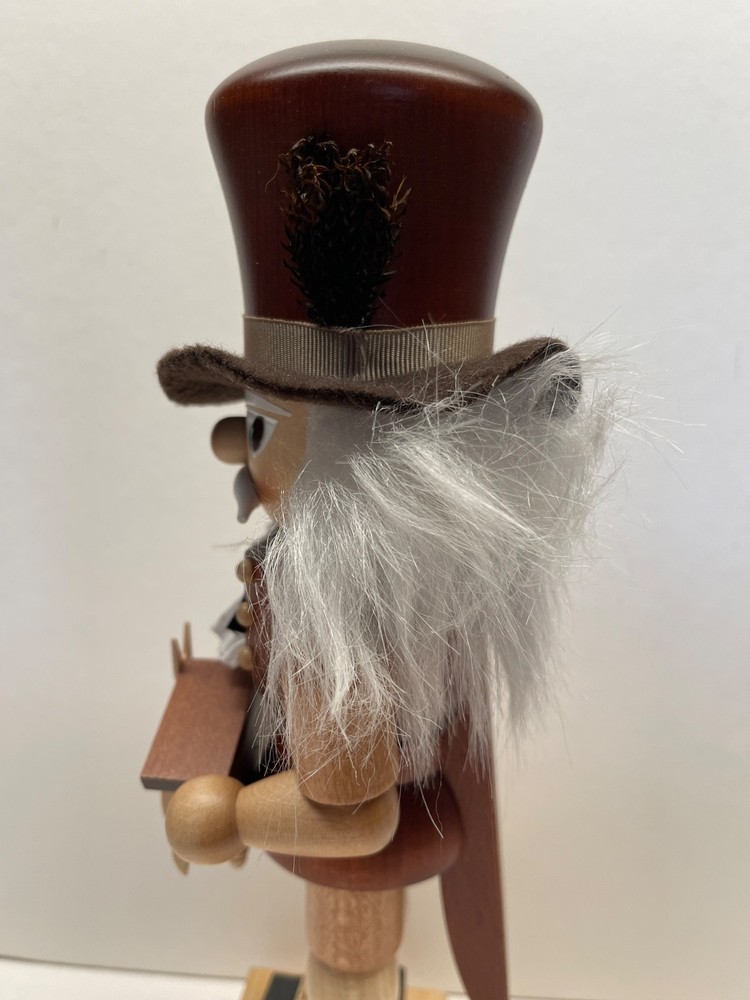 Crate&Barrel Christian Ulbricht Clockmaker German Nutcracker 10.75” Numbered