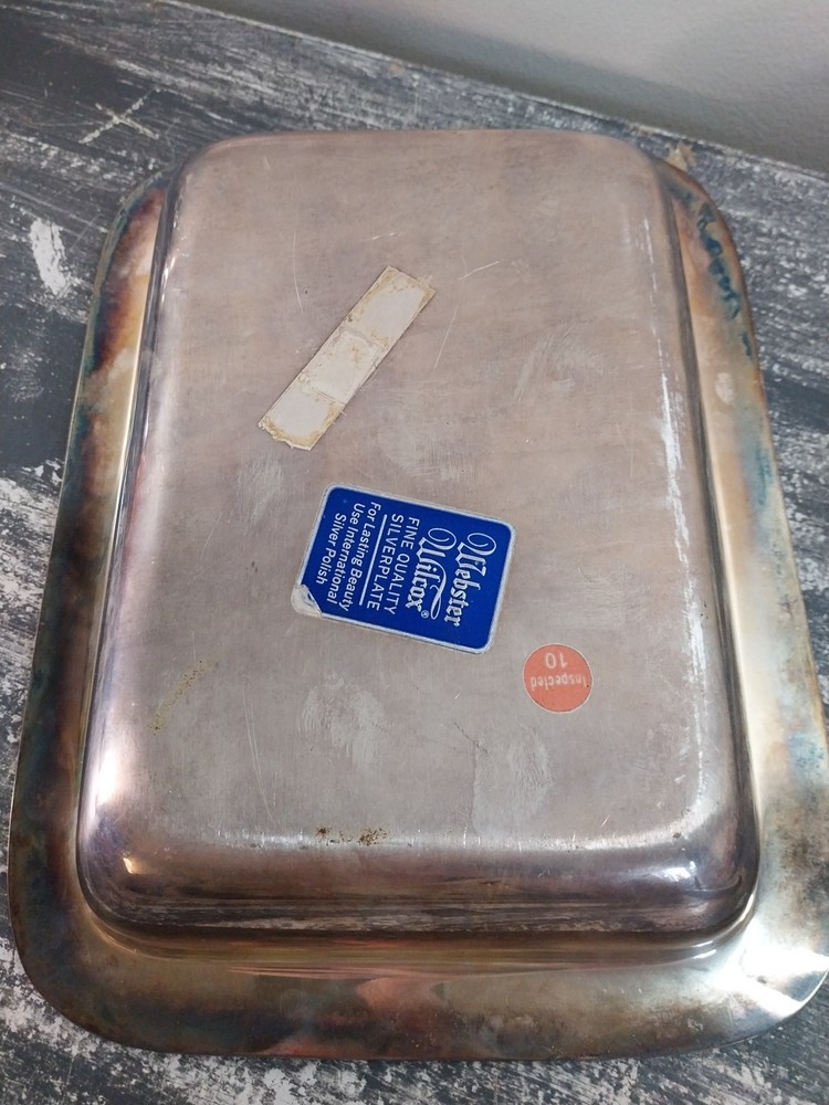 Webster Wilcox Fine Quality Silver Plate Covered Dish