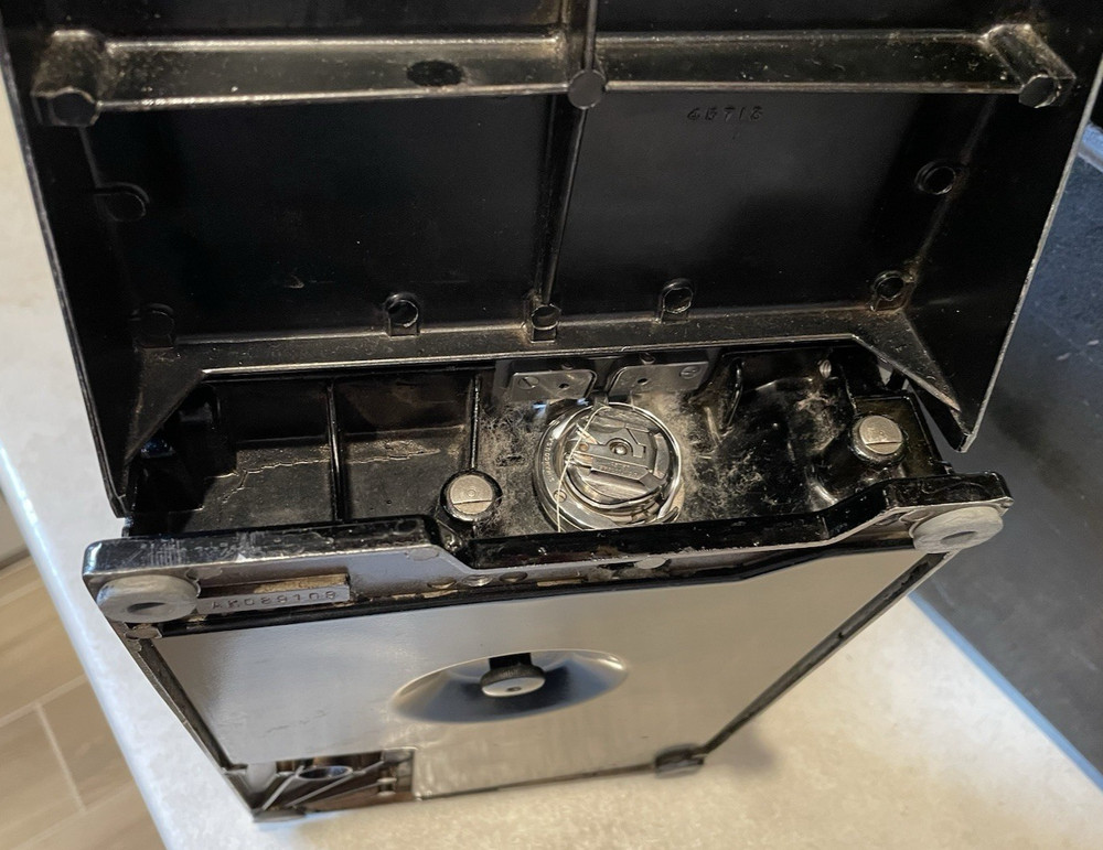 Singer 1951 Centennial Featherweight Sewing Machine + Original Case - Works