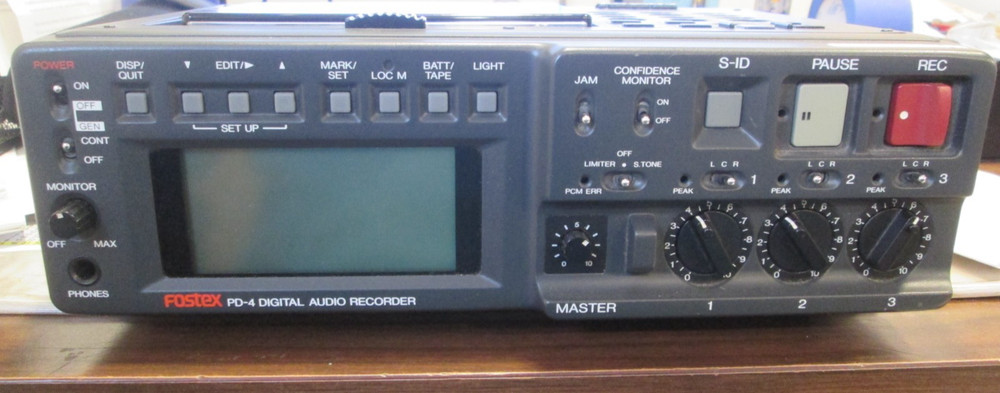 Fostex PD-4 Digital Audio Recorder Excellent shape