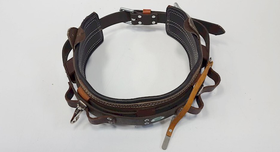 BASHLIN Lineman’s Toolbelt 160N: 2 D-Ring. D-26