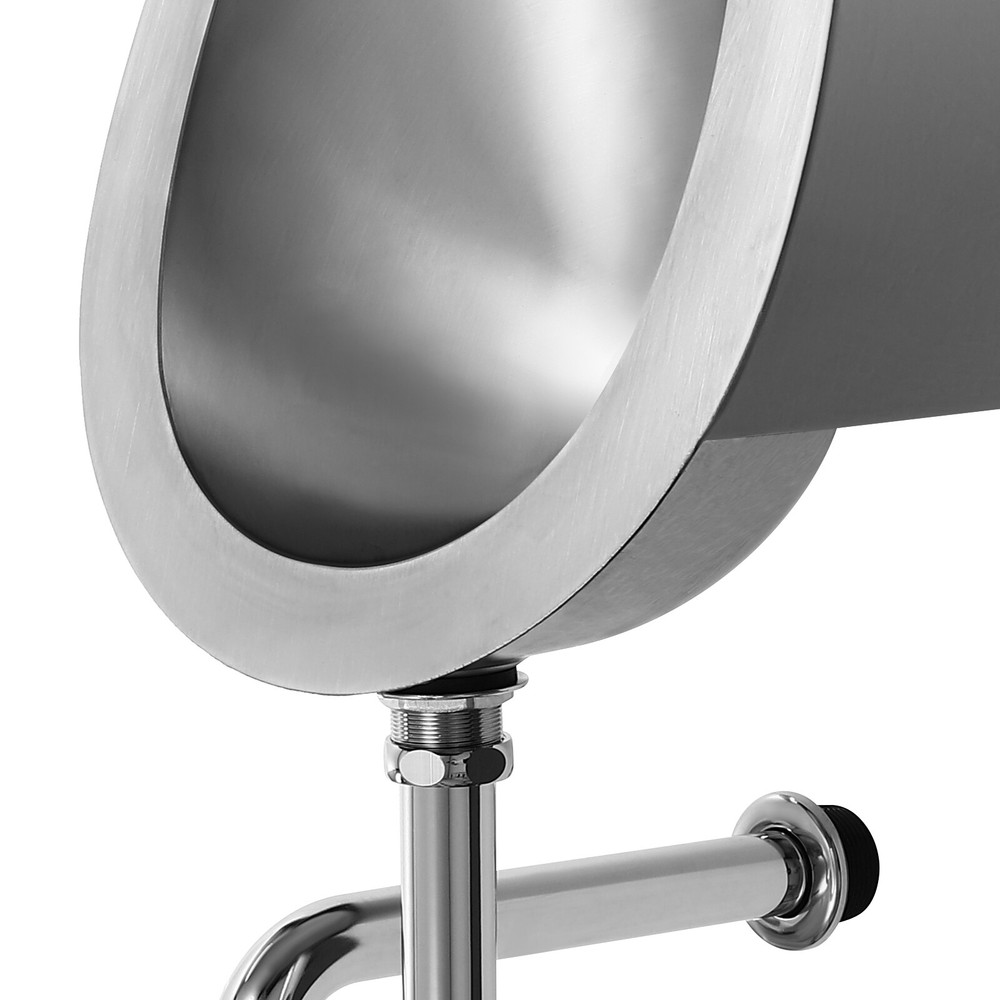 Automatic Wall Mount Male Bathroom Urinal Smart Sensor Flush Urinal Flusher