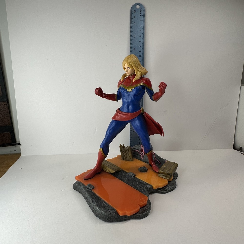 Marvel vs Capcom Infinite Captain Marvel Statue Project Triforce Figure 2017 Gam