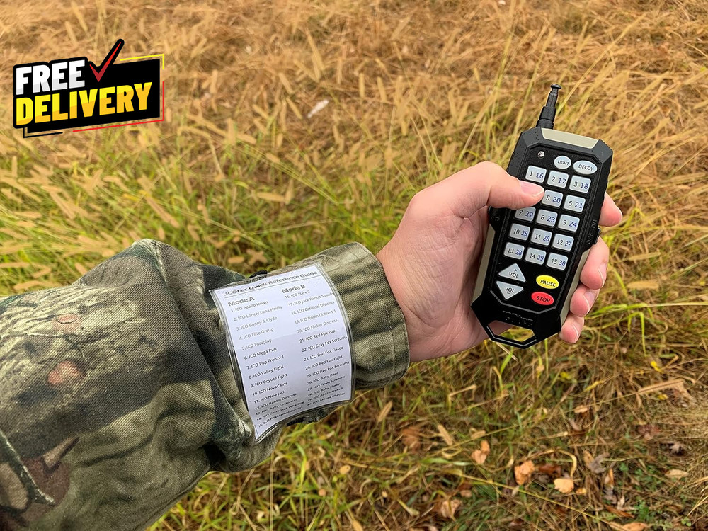 Renegade+ Programmable Predator Call with Bluetooth 30 Professional Sounds 300..