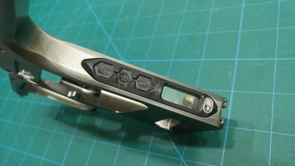 Planet Eclipse EGO 7 trigger frame. Gunmetal grey. Rare!