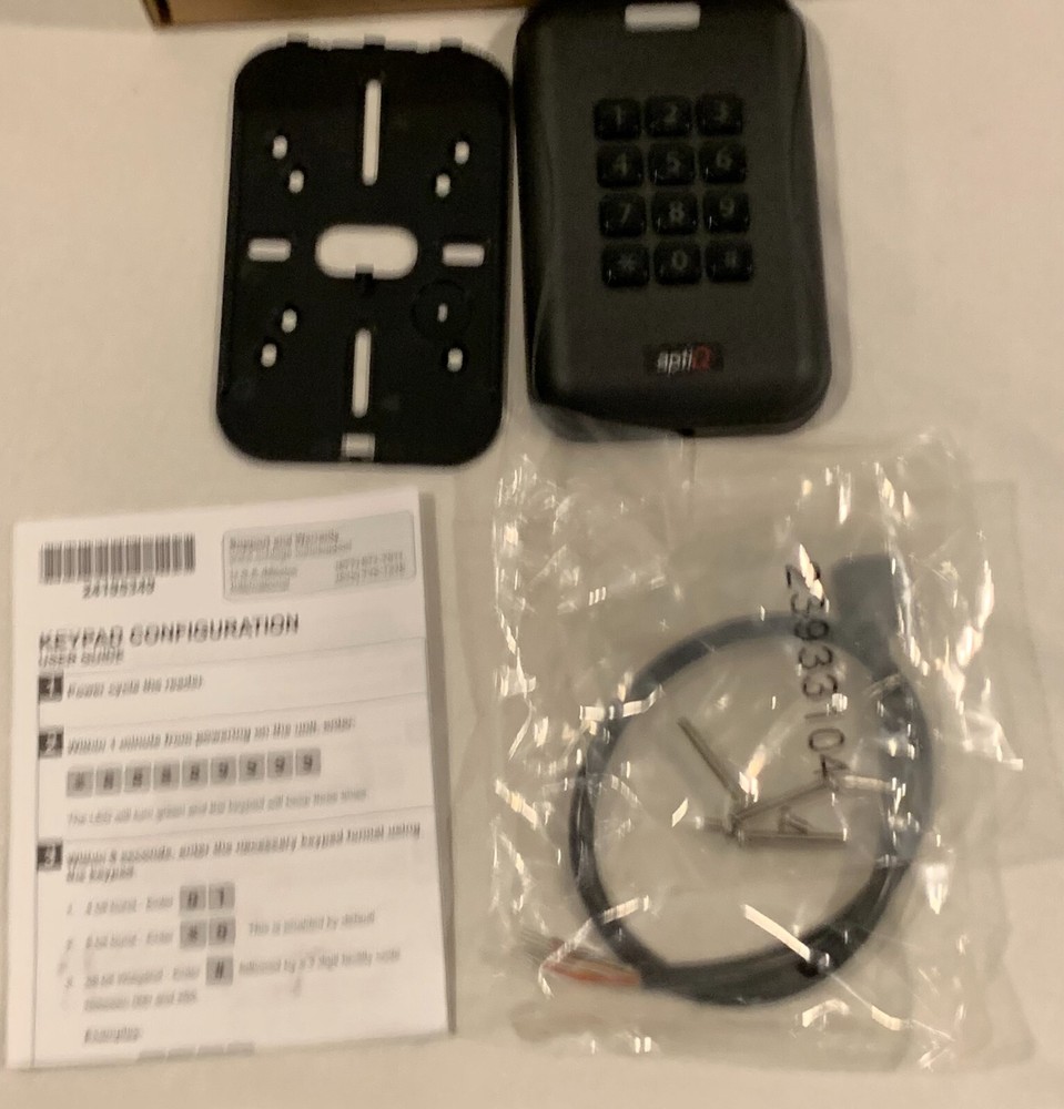 Schlage MTK15-485 Multi-Technology Reader, Black