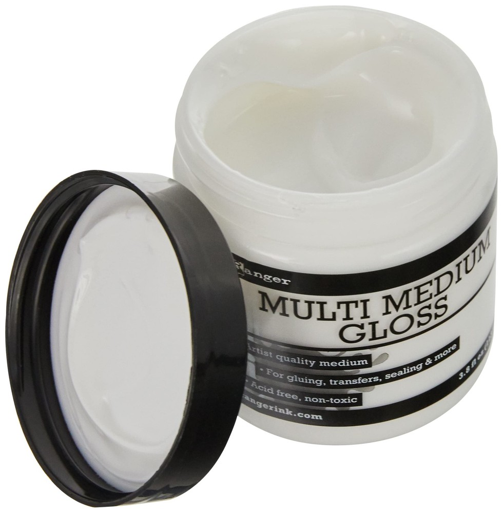 Ranger 360544 Multi Medium 3.8oz, Gloss Medium, Clear