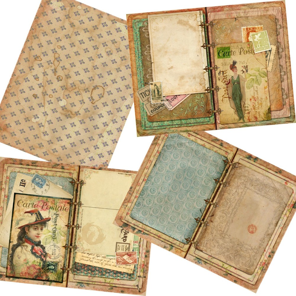 Memories Junk Journal DIY Kit - EZ-7107