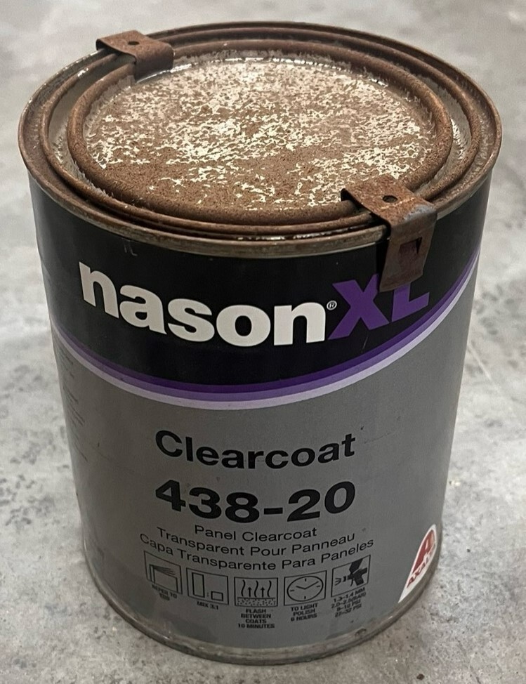 NasonXL 438-20 Panel Clearcoat One Quart ^