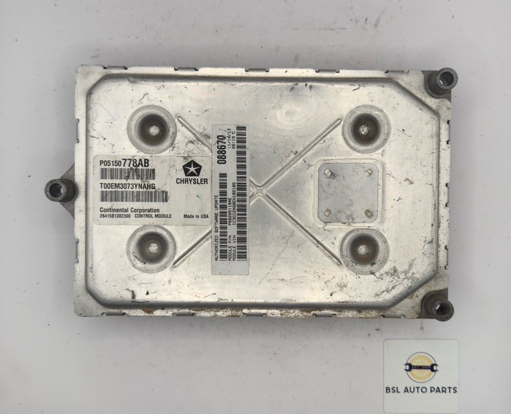 2014 Chrysler 200 3.6L Engine Control Module Unit ECU ECM OEM P05150778AB