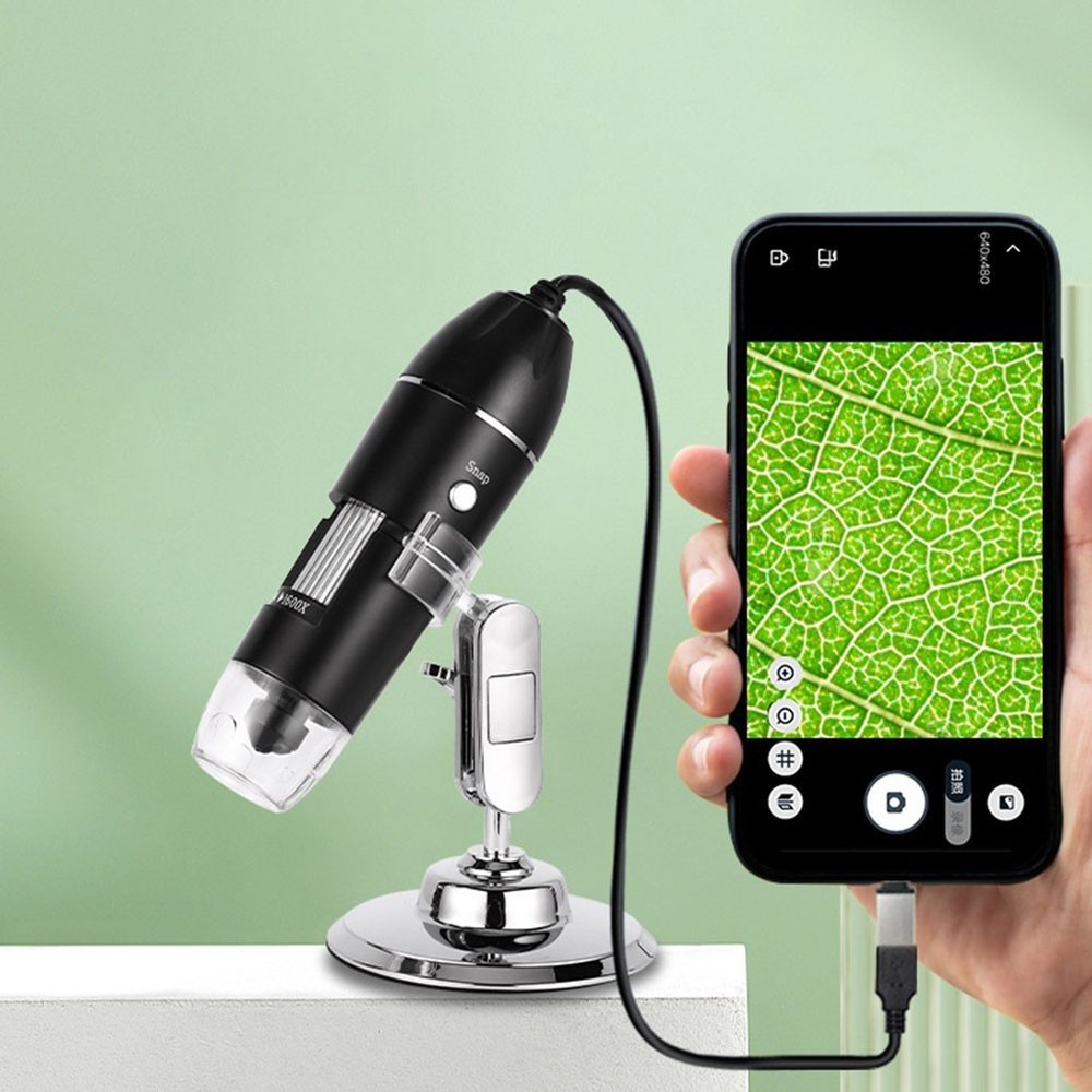 1600X USB Wired Microscope Camera Magnifier Digital Android Phone Mac Windows 10