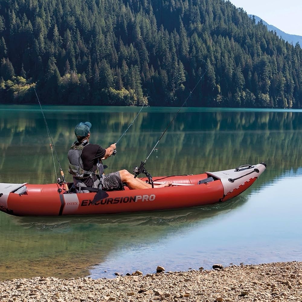 INTEX Excursion Pro K1 Inflatable Kayak Set