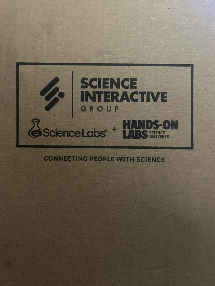 Science Interactive Chem 101 Lab Kit- New- OPEN BOX
