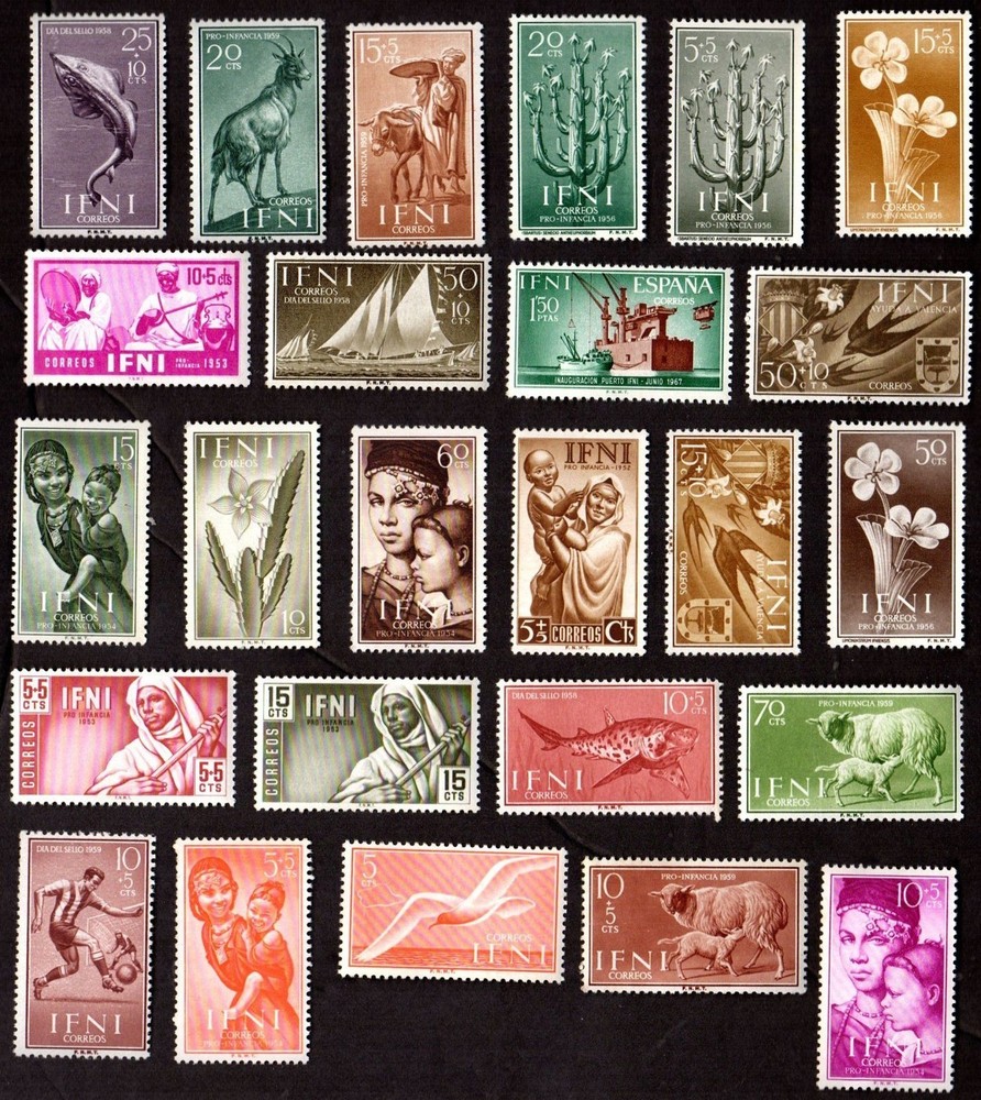 25 All Different IFNI  STAMPS