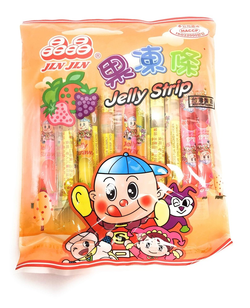 Jelly Filled Straws Assorted Flavors - 14.1 Oz Net Wt.