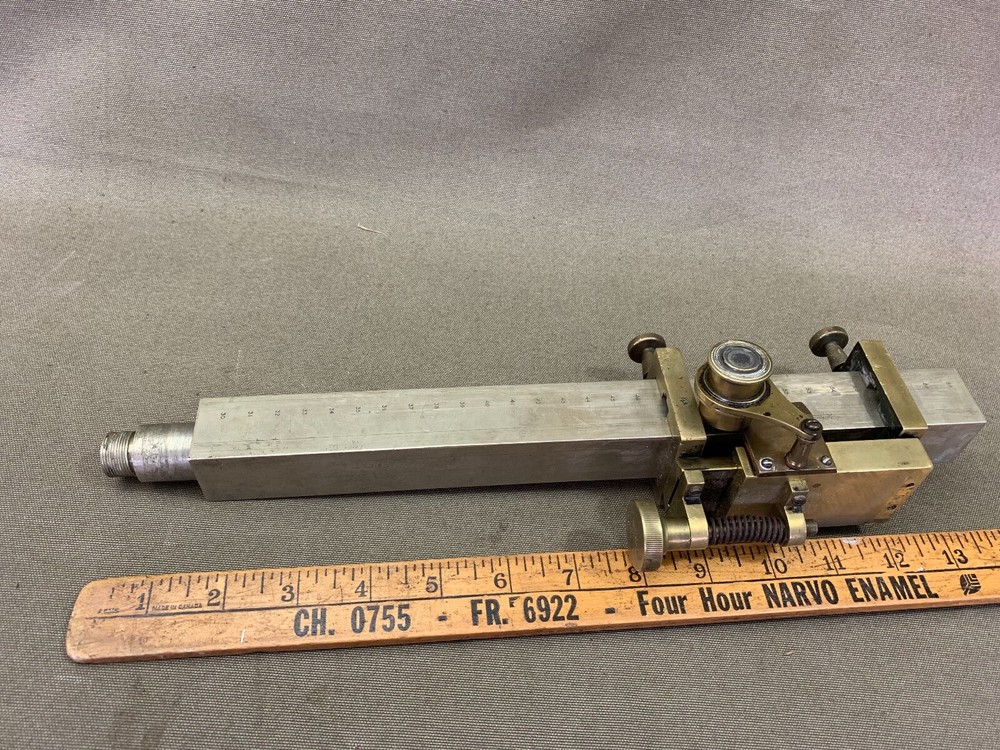 BRASS & GERMAN SILVER MEASURING DEVICE METRIC ???
