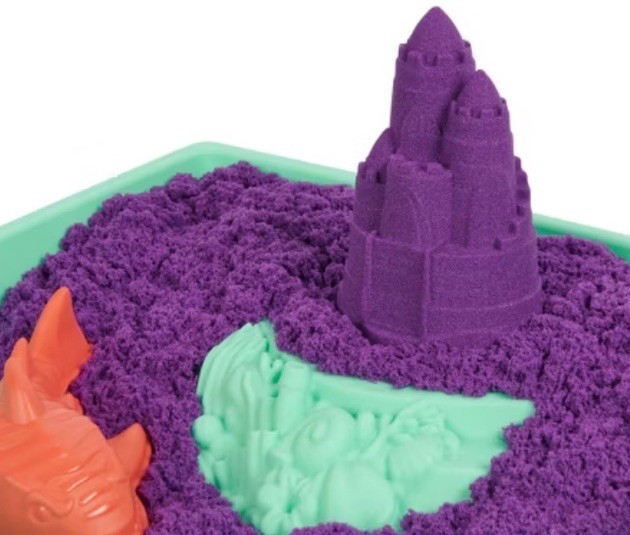 Kinetic Sand Sandbox Set Purple