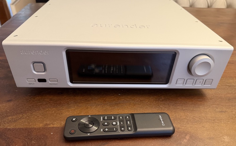 Aurender A1000 Network Player 4GB DRAM Dual Mono Audio (Silver