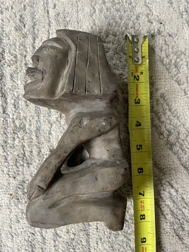 Statue- pre colombian chimu pottery ?
