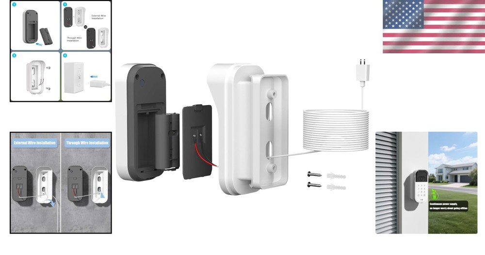 Continuous Power Solution for Video Keypad