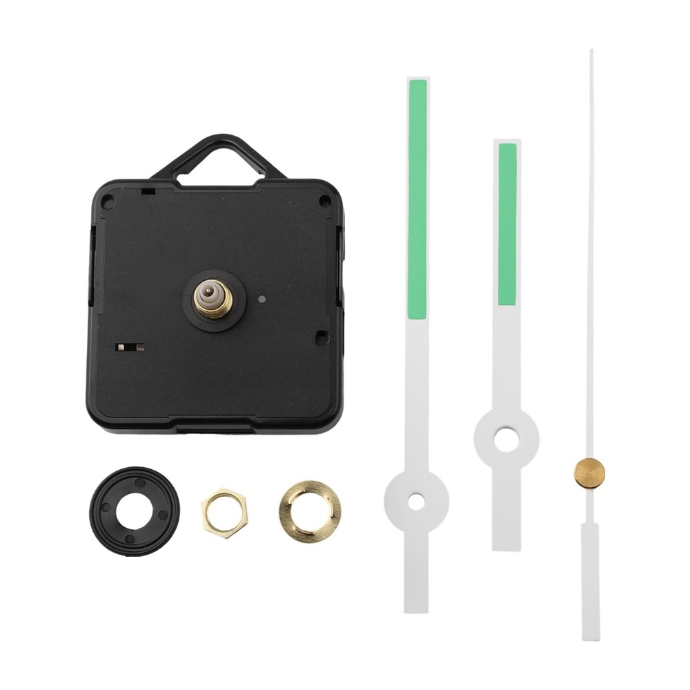Fluorescent DIY Clock Movement with Silent Operation Accurate and Easy to Use