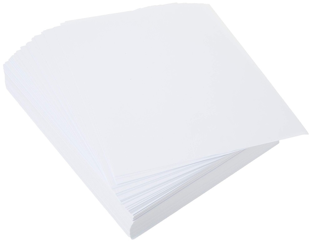 Amazon Basics Multipurpose Copy Printer Paper, 8.5 1 Ream | 500 Sheets, White
