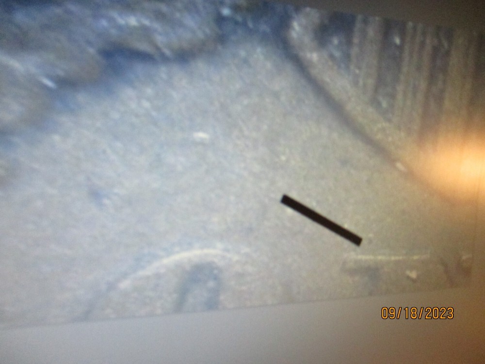 1864 INDIAN CENT WITH REVERSE DIE CLASH VF DD4