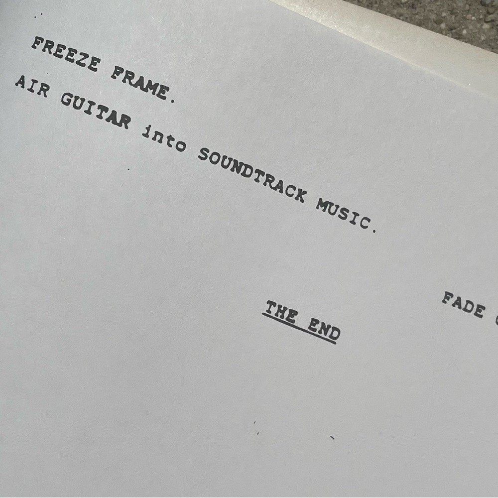1987 Bill & Ted’s Excellent Adventure Movie Final Shooting Script & Continuity