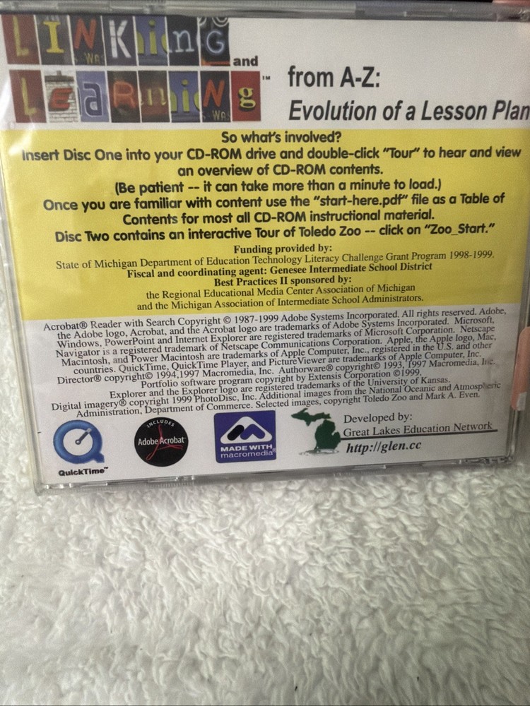 Linking & Learning A-Z Best Practices Technology Integration II Vtg PC CD ROM