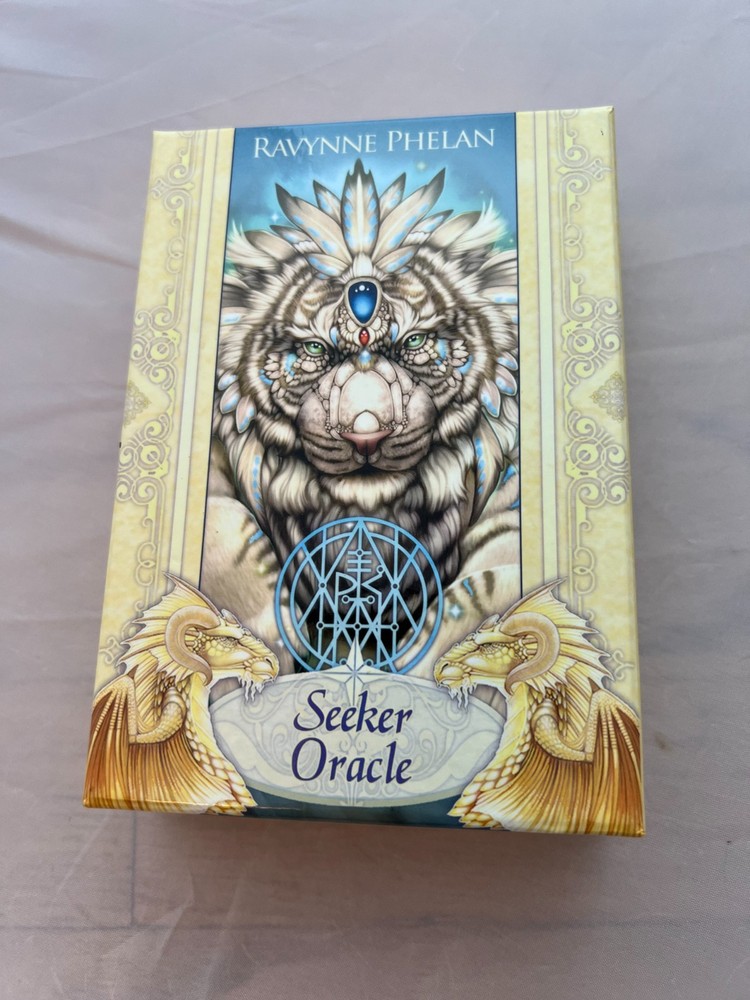 Seeker Oracle Cards by Ravynne Phelan 55 Card Deck & Guidebook EUC
