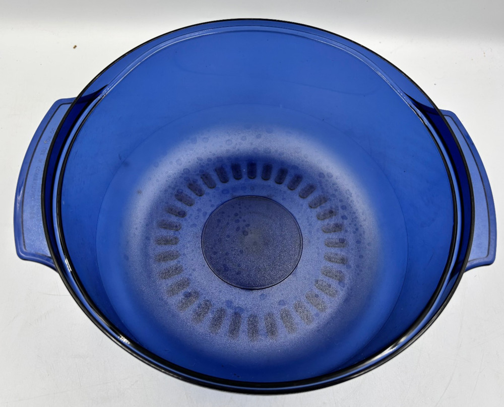 5 Pc Tupperware Microwave Stack Cooker #2193, #2196, #2195, #2210, #2192 - Blue