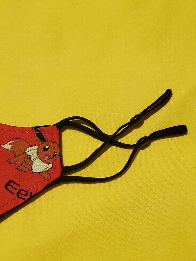 Kids Pokemon Adjustable Face Mask