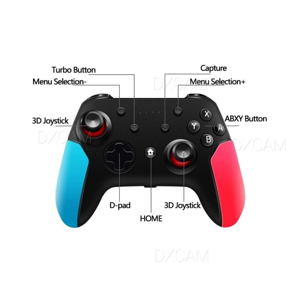 Pro Wireless Controller Gamepad Dual Vibration For Nintendo Switch / OLED / Lite