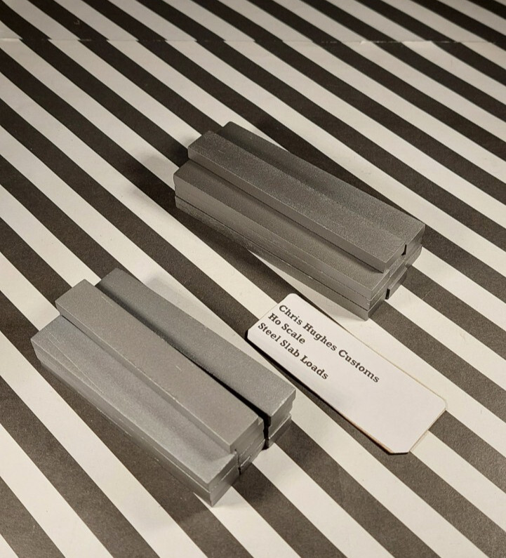 Ho Scale Steel Slab Loads
