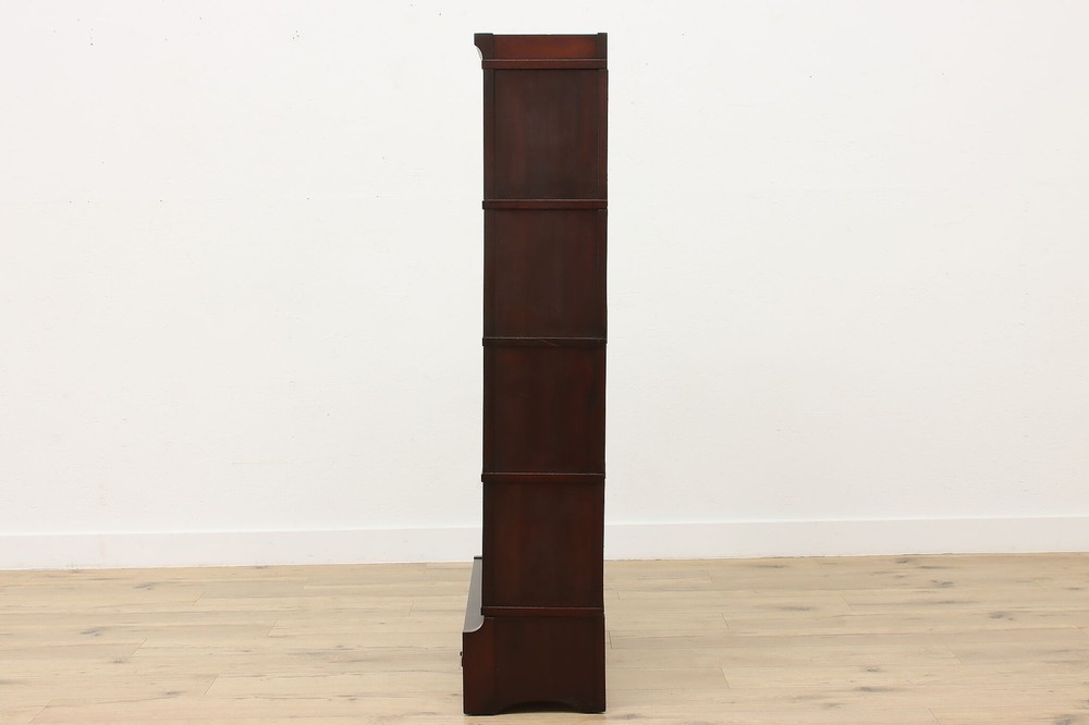 Arts & Crafts Antique 4 Stack Lawyer Bookcase Viking #52273