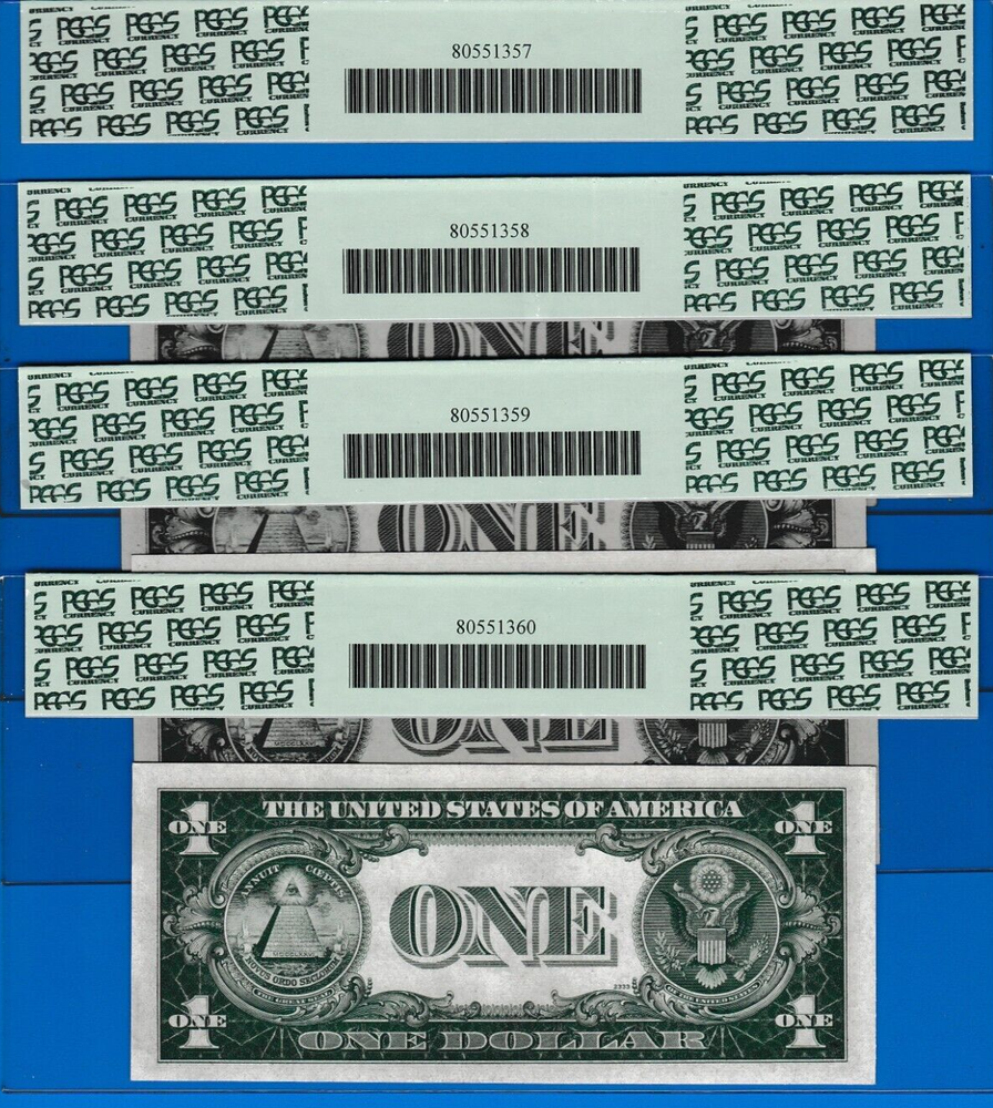 $1 BIRTH YEAR "1954" 1935 A SILVER CERTIFICATE ONE NOTE PCGS