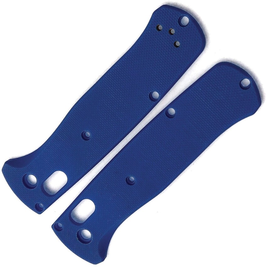 Flytanium Handle Scales Fits Benchmade Full-Sized Bugout Blue G10 Construction